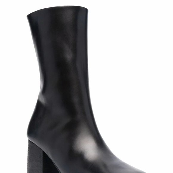 Marsèll square-toe mid-calf leather boots Size 39 - Picture 3 of 16